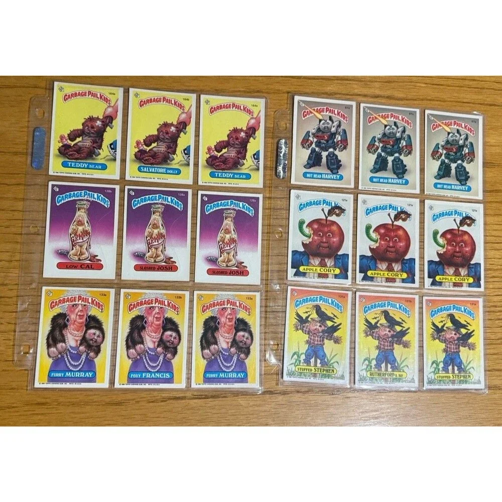 183 VTG 1986 Garbage Pail Kids Lot Series 3 & 4 GPK Topps Bulk Set Builder Dups
